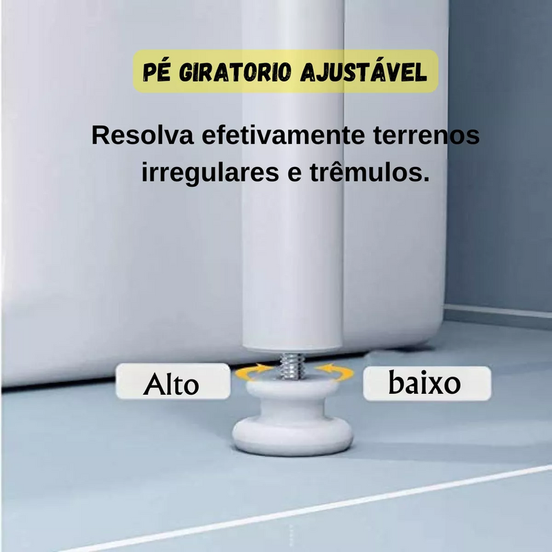 [COMPRE 1 LEVE 2] Rack Organizador Mágico de Banheiro Organização, Praticidade e Higiene [OFERTA VÁLIDA SOMENTE HOJE]